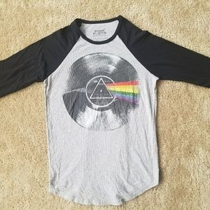 Pink Floyd Raglan Tee Size M